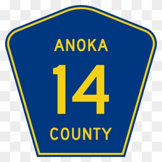 Anoka County Route Svg Clip Arts 600 X 600 Px - Png Download
