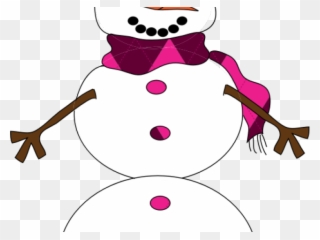 Adorable Clipart Snow Man - Snowman - Png Download