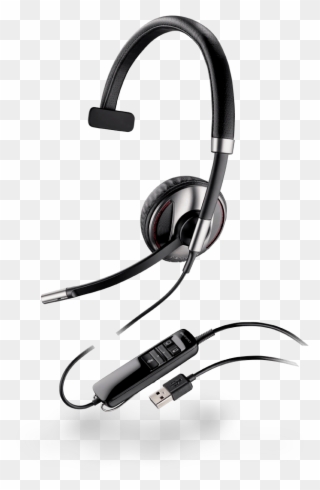 Headsets, Headphones, And Accessories - Plantronics Blackwire C720 Monaural Clipart