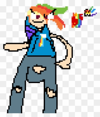 Rainbow Dash And Rainbow Factory - Rainbow Clipart