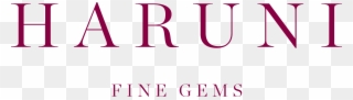 Haruni Fine Gems - Fashion Community Week Logo Clipart