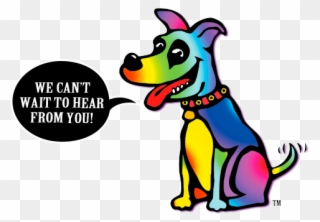 We Cant Wait To Hear Smilin Dog Background - Dog Clipart