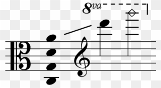 Range Viola 3 - Highest Note On The Viola Clipart