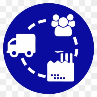 Supply-chain Icons - Transport Supply Chain Icon Clipart
