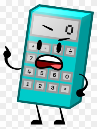 Calculator - Inanimate Objects 3 Recommended Characters Clipart