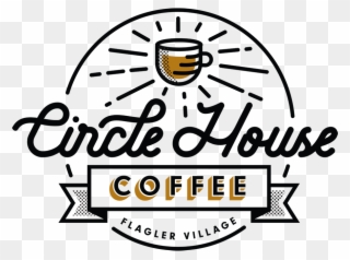 Circle House Coffee Clipart