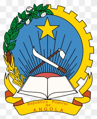 Emblem Of The People's Republic Of Angola - Angola Coat Of Arms Clipart