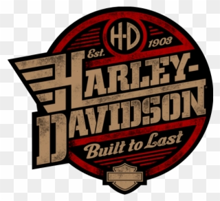 Harley Davidson - Harley Davidson Built To Last Clipart