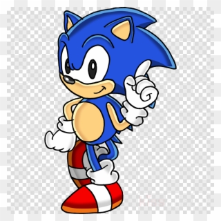 Classic Sonic The Hedgehog Png Clipart Sonic The Hedgehog - Sonic The Hedgehog Transparent Png