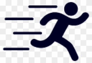 Running Fast Logo Clipart