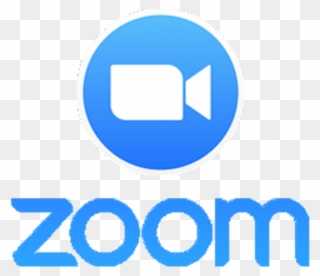 blue zoom logo aesthetic