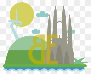 Barcelona, Catalonia's Capital, Is A Mediterranean Clipart