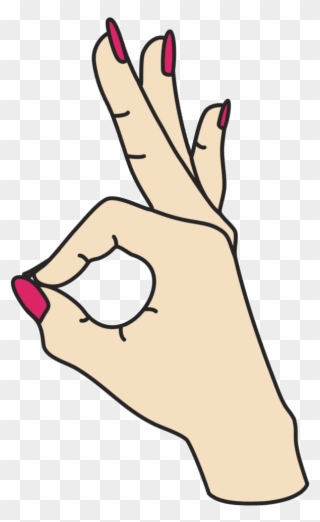 Hand Ok Sticker By Cascar Studio For Ios & Android Clipart