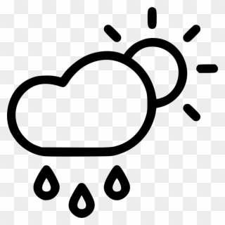 Drizzle Cloud Day Daytime Sun Rainfall Comments Clipart