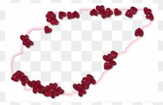 A Map Of Union With A Pink Glow Outline And Randomly Clipart