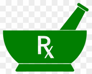 Mortar And Pestle Rx Merchandise Clipart
