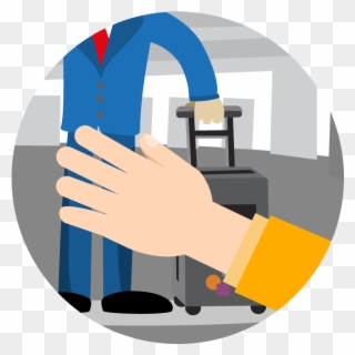 I Was Denied Boarding Clipart