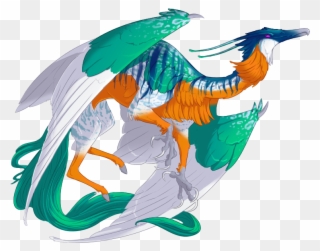 Some Hippogriff, Quetzal And Kirin Beast Examples With Clipart