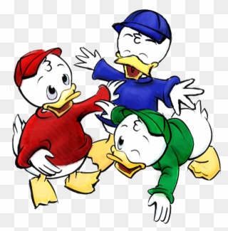 Huey, Dewey And Louie Donald Duck Mickey Mouse Drawing Clipart