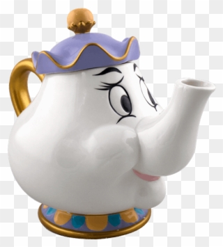 Teapot Clipart Mrs Potts - Png Download