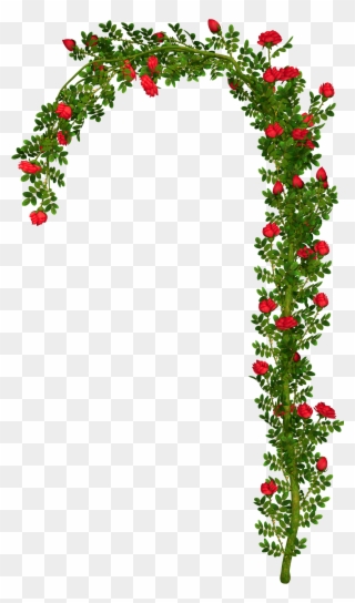 Flower Arch Clipart 4 By Valerie - Png Download