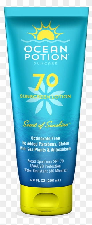 Ocean Potion Sunscreen Lotion Is A Nourishing Png Transparent Clipart