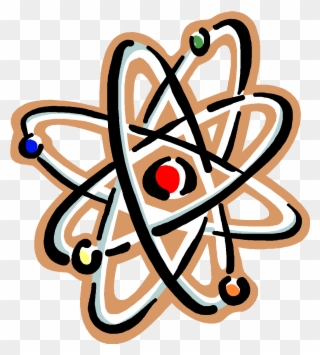 The Nucleus Is The Tiny Positive Core Of The Atom Which Clipart