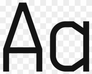 A Graphic Monospace Font Clipart