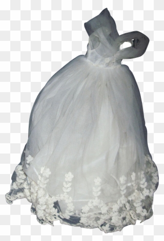 Vintage Elise Madame Alexander Doll Bride Dress Veil Clipart