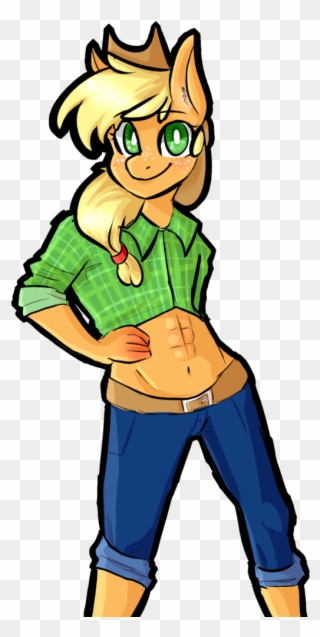 Abs, Anthro, Applejack, Artist Clipart