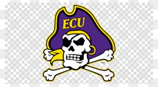 Download Ecu Logo Clipart East Carolina Pirates Football - Png Download