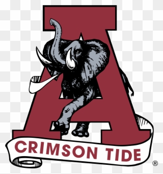 Alabama Crimson Tide Logo Png Transparent Clipart