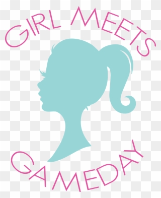 New Girl Meets Gameday Logo Girl Meets Gameday Alabama Clipart