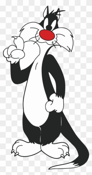 Angry Sylvester Cat Clipart