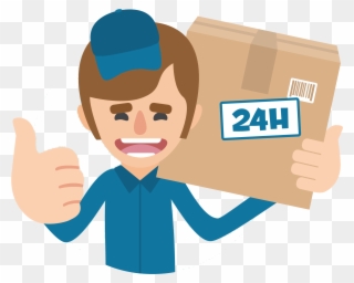 Delivery Courier Dhl Express Service E-commerce Clipart