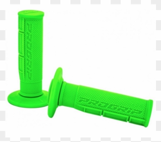 Manopola Pro Grip Cross Enduro 794 Fluorescente Verde Clipart