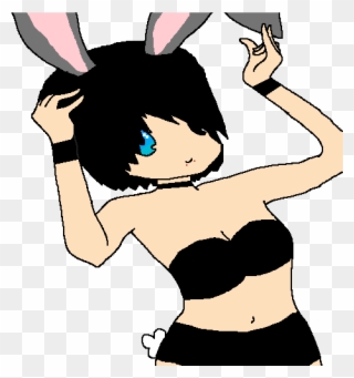 Playboy Bunny Female Version Clipart