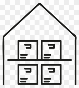 Consignment Warehouse Clipart