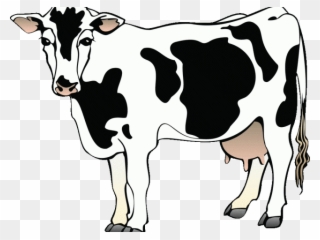 Cattle Clipart Black And White - Png Download
