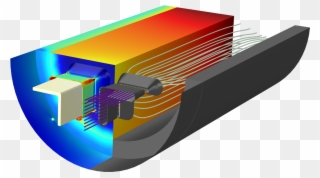 A Multiphysics Example Of Modeling Aluminum Extrusion Clipart