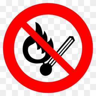 No Open Flame Clipart