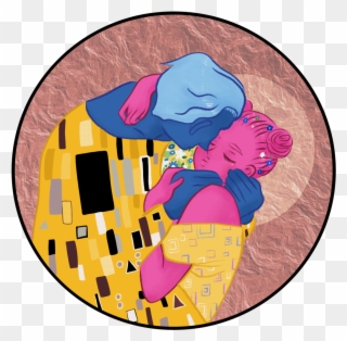 “i Always Loved The Kiss By Klimt And Thought It Would Clipart