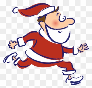 Dorothy House Santa Dash Bradford On Avon Uk Clipart