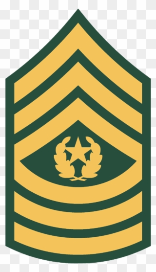 E 9 Csm Command Sergeant Major Clipart (#2276285) - PinClipart