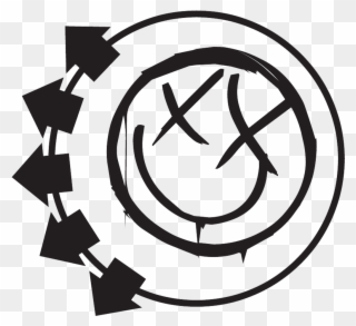 While The Oldest Blink 182 Logo Is The One Depicting Clipart