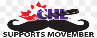 Teams Throughout The Chl Will Be Growing Moustaches Clipart