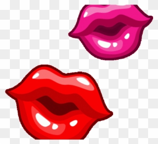 Lips Clipart Smooch - Png Download