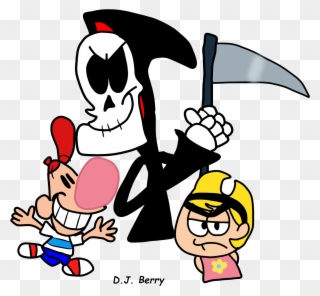 Grim, Billy And Mandy Clipart