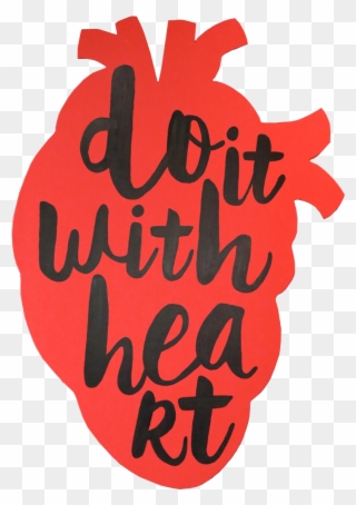 Do It With Heart Painting At Jp Marketing Office In Clipart
