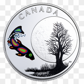 Pure Silver Coloured Coin Clipart